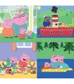 Puzzle Progresivo Peppa Pig 6-9-12-16 piezas