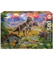 Puzzle Encuentro de Dinosaurios 500 Piezas