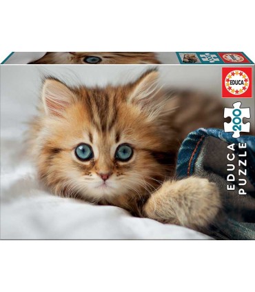 Puzzle Educa Gatito 200 Piezas