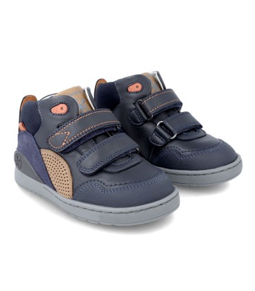 Bota Biomecanics Azul Marino y Marrón