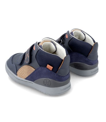 Bota Biomecanics Azul Marino y Marrón