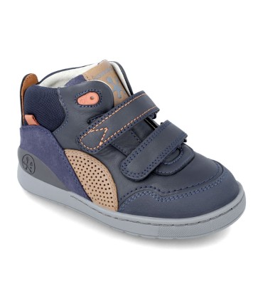 Bota Biomecanics Azul Marino y Marrón