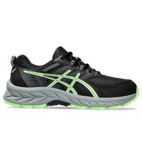 Deportiva Asics Pre Venture 9 GS Black/Illuminate Green