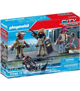 Fuerzas Especiales Set De Figuras Playmobil 71146