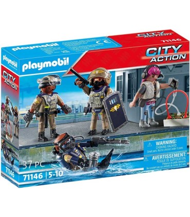 Fuerzas Especiales Set De Figuras Playmobil 71146