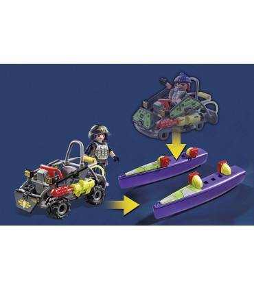 Fuerzas Especiales: Quad Multiterreno Playmobil 71147