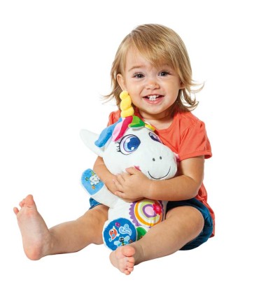 Peluche Unicornio Interactivo Gusy Luz Molto