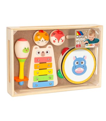 Set Musical De Madera Moltó