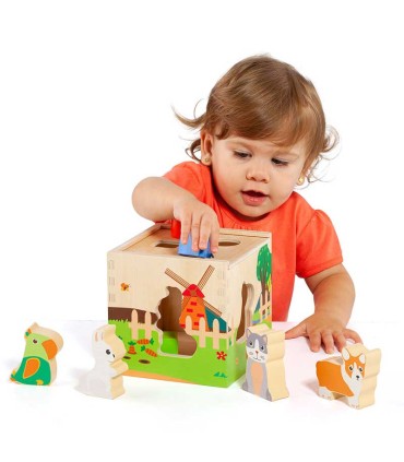 Cubo De Actividades Animales Moltó