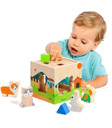 Cubo De Actividades Animales Moltó