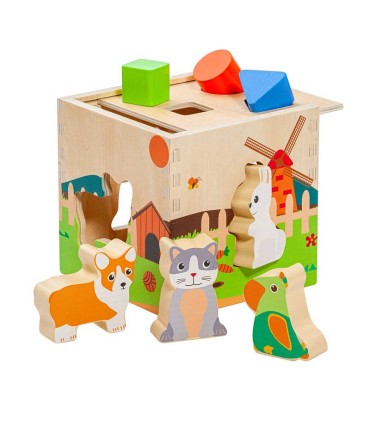 Cubo De Actividades Animales Moltó