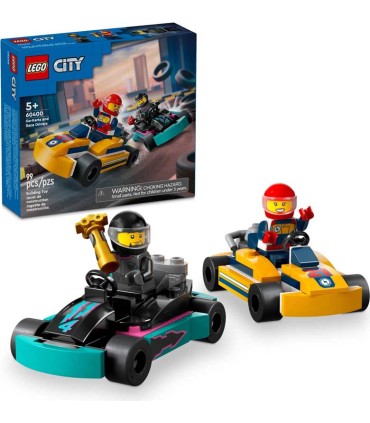 Karts Y Pilotos De Carreras Lego 60400