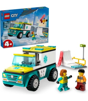Ambulancia De Emergencias Lego 60403
