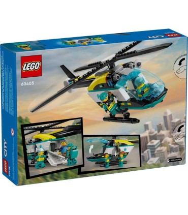 Helicóptero De Rescate Lego 60403