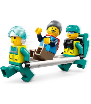Helicóptero De Rescate Lego 60403