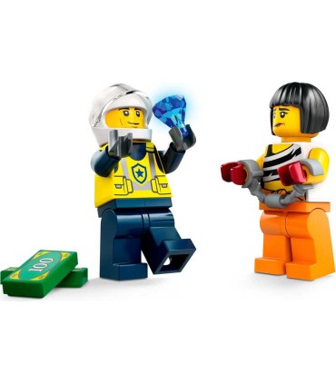 Coche De Policía Y Potente Deportivo Lego 60415