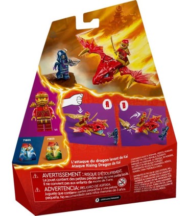 Ataque Rising Dragon De Kai Lego 71801