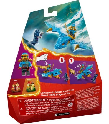 Ataque Rising Dragon De Nya Lego 71802