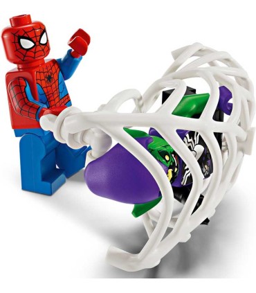 Coche De Carreras De Spider-Man Y Duende Verde Venomizado Lego 76279