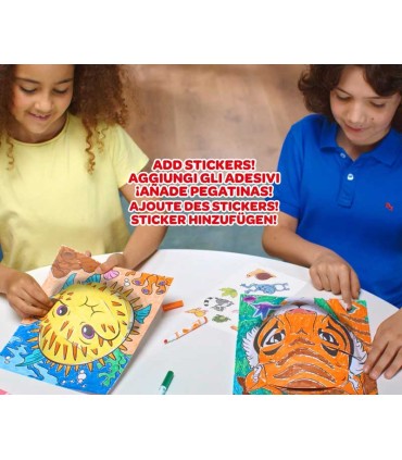 Set De Actividades Color Pops 3D Mundo Marino Crayola