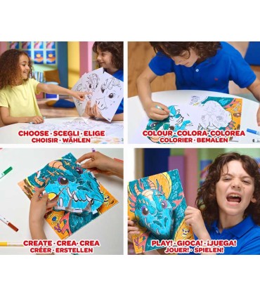 Set De Actividades Color Pops 3D Personajes Mágicos Crayola