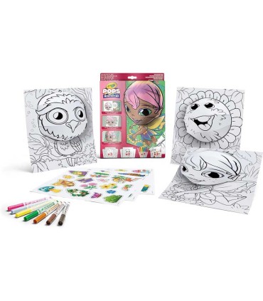 Set De Actividades Color Pops 3D Personajes Mágicos Crayola