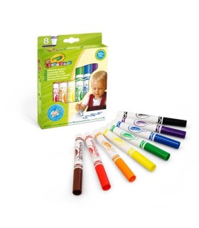 Rotuladores Lavables Crayola 8 Unidades