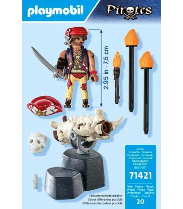 Artillero Pirata Playmobil 71421