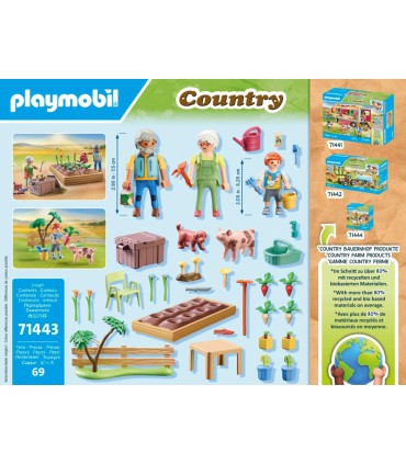 Huerto Con Abuelos Playmobil 71443