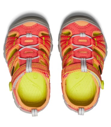 Sandalia Keen Seacamp II CNX Cayenne/Evening Primrose Infantil