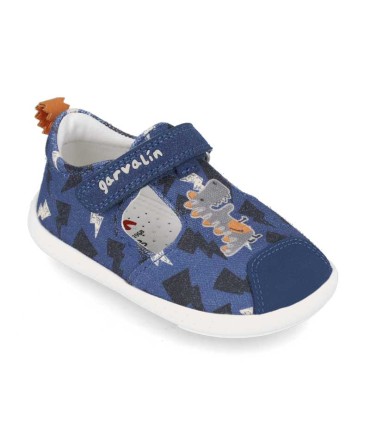 Lonas Blanditas Garvalín Azul Estampado