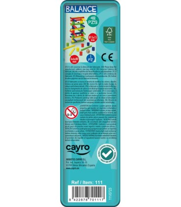 Balance Cayro Caja De Metal
