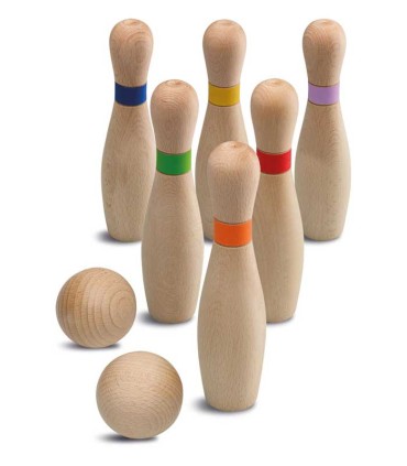 Bolos De Madera Cayro