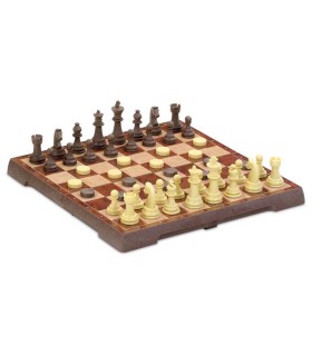 Ajedrez Damas Magnético Mediano Cayro