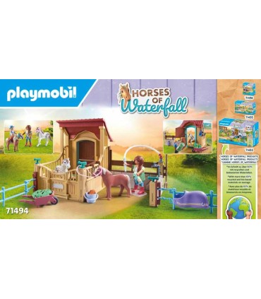 Establo Playmobil Horses Of Waterfall 71494