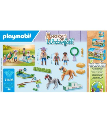Torneo De Ponis Playmobil Horses Of Waterfall 71495