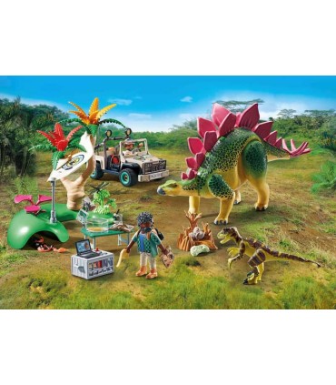 Campamento De Investigación Con Dinosaurios Playmobil 71523