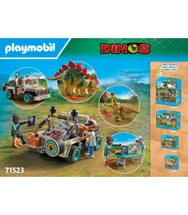 Campamento De Investigación Con Dinosaurios Playmobil 71523