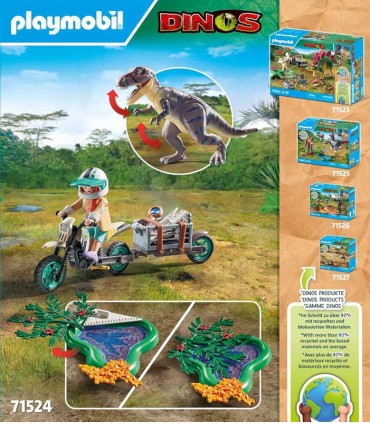 T-Rex Y Rastreador Playmobil 71524