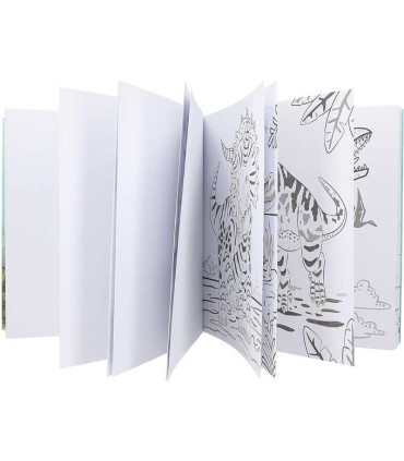 Dino World Libro De Acuarelas