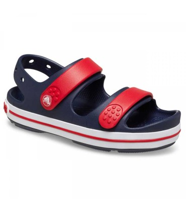 Sandalia Crocs Crocband Cruiser K Navy Red