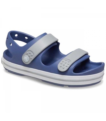 Sandalia Crocs Crocband Cruiser K Bijou Blue Light Grey