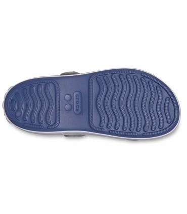Sandalia Crocs Crocband Cruiser K Bijou Blue Light Grey