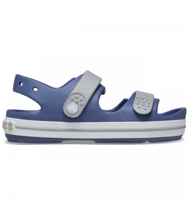 Sandalia Crocs Crocband Cruiser K Bijou Blue Light Grey