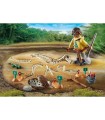 Excavación Arqueológica Con Esqueleto De Dinosaurio Playmobil 71527