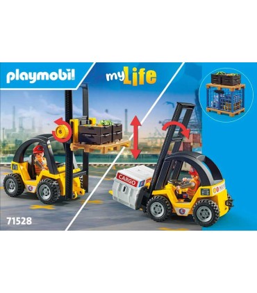 Carretilla Elevadora Playmobil 71528