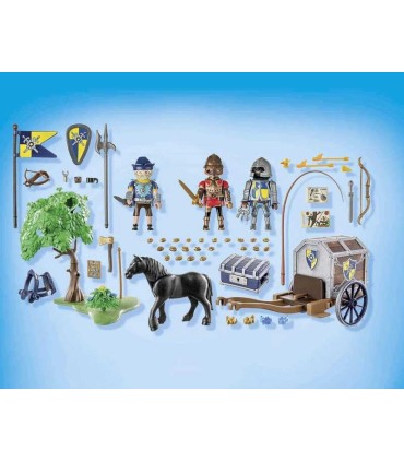 Convoy De Novelmore Con Bandido Playmobil 71484