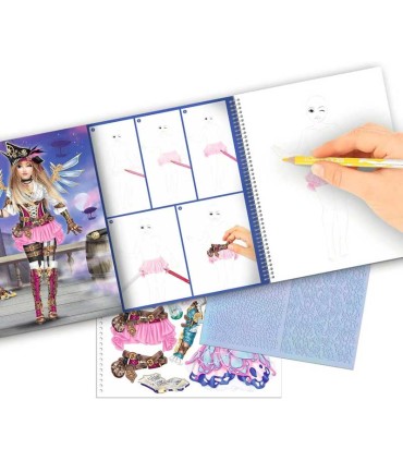 Crea Tu TOPModel Libro De Colorear