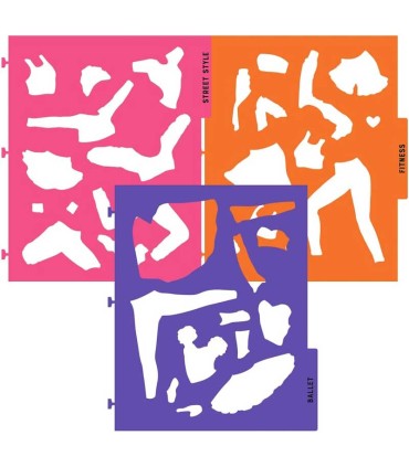 TOPModel Cuaderno Para Colorear Dance