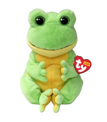 Peluche TY Beanie Bellies Snapper Frog 23 cm